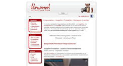 Desktop Screenshot of filmwiesel.de